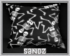 S. Skeletons Cushion