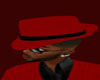 Red Plaid Mafia Hat