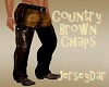 Country Chaps w/ Brown