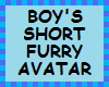 [E] Short Furry Avatar M