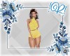 Yellow Knitted Short RLL