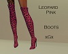 Leopard Pink Boots