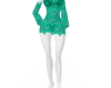 Jade Green Lace Dress