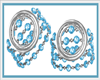 Blue Silver Bracelets