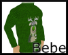 Reindeer Green Sweater