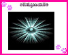 dj light sphere cyan