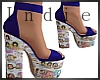 IN| Shoes| Blue Funnies