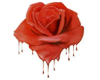 Blood Rose Sticker
