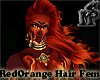 Red Orange Hair Femme 
