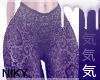 気 Black Lace  Pants