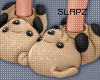 !!S Bear Slippers Brown
