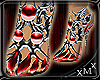 xmx. battle heels RED