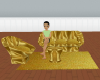 LB59 Golden Couch Set