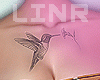 Neck Tat  Beija Flor
