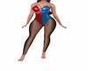 Angel/devil body suit