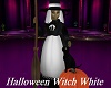 Halloween Witch White