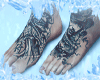 Feet Tatto oriental