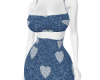 Heart Denim Dress