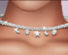 M| Silver Chain Necklace