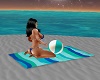 ~CR~Towel Beach Kiss