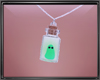 Ghost in a Vial Necklace