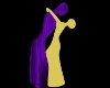 Gold&Purple Luv Figurine