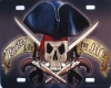 Pirate Life For Me Plate
