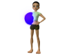 Ennui purple glow ball