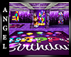 A! Purple Birthday Room