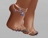 Mermaid Feet+Toe Rings