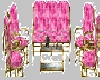 Pink and Gold Patio