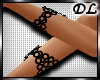 DL~ Black Link Bracelets
