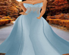 HOLIDAY LACE BLUE GOWN