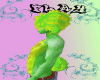 (b)green tail