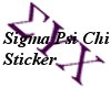 sigma psi chi sticky