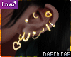 Multi Piercing Gold