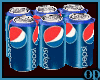 (OD)Cans 6Pack Pepsi