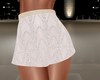 cream embroidered shorts