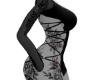 Tatted Black Dress