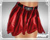 !Skirt flounce red