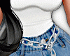 Cargo Jeans Chain Belt