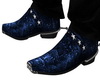 Fancy Blue Cowby Boot M