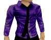 Shirt Tie Mens Purple