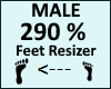 Feet Scaler 290%