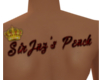 SirJaz's Peach Back Tatt