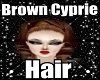 Brown Cyprie Hair