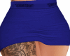 rll blue skirt + tatto
