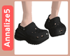 AN Rubber Shoes Black F