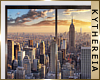 K| NY Skyline Window