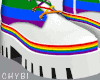 C~Pride Ailee Whte Boots